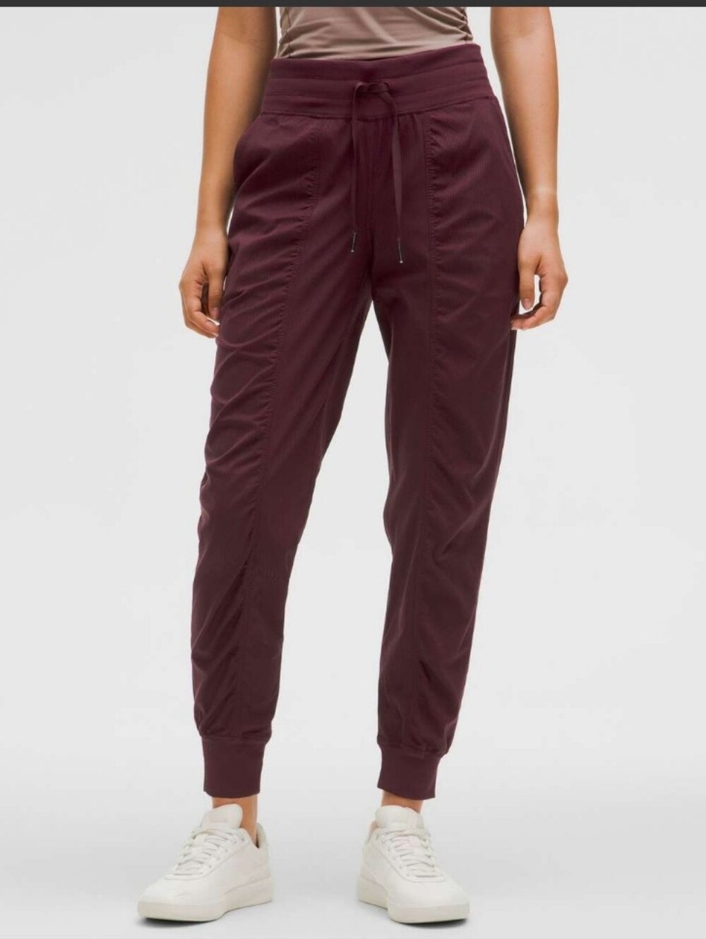 Lululemon Dance Studio Mid-Rise Jogger Full Length Maroon / Merlot Size 4